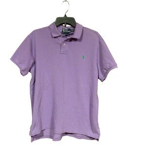 Polo Ralph Lauren Polo Shirt purple With green Pony size XL